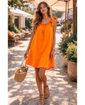 Robe épaule à nouer
