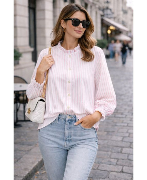 Chemise à rayures