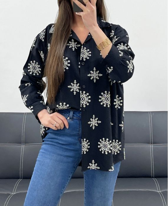 Chemise broderie