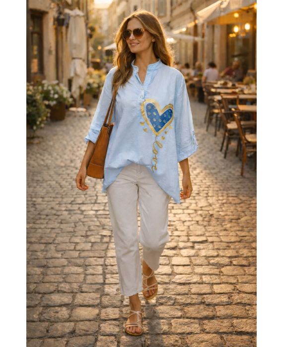 Chemise coeur
