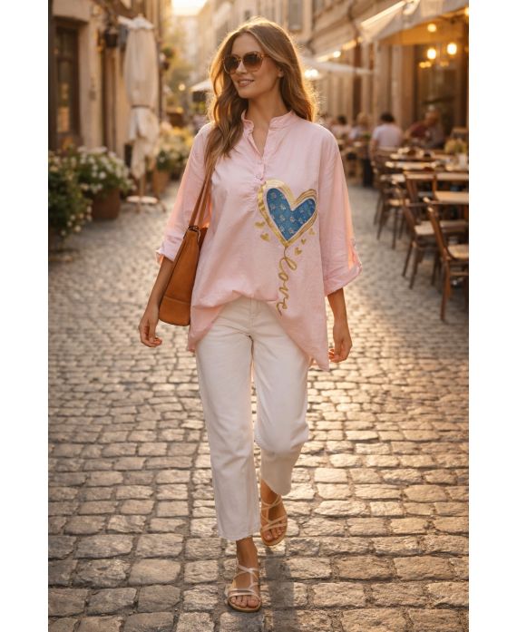 Chemise coeur