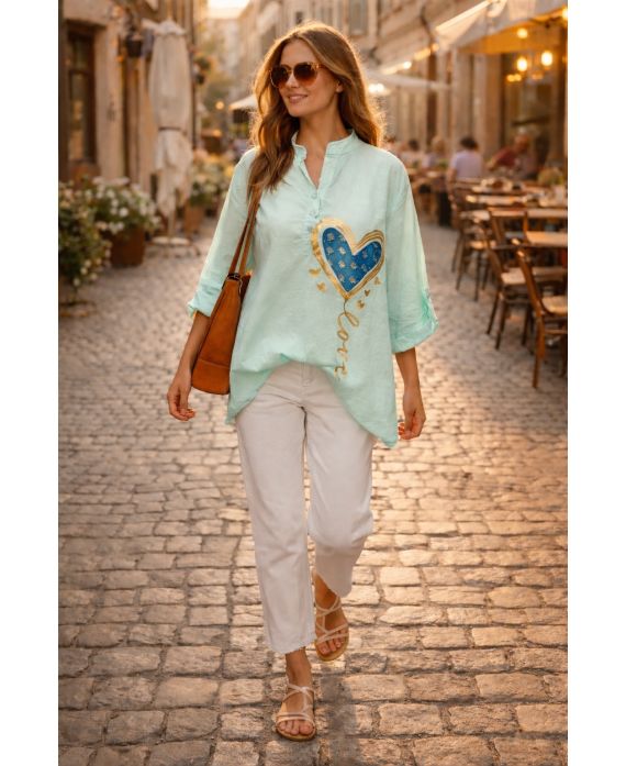 Chemise coeur