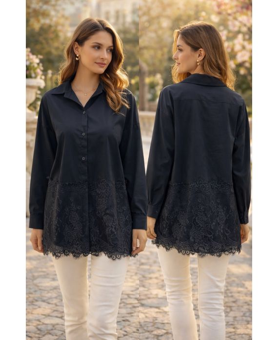 Chemise dentelle
