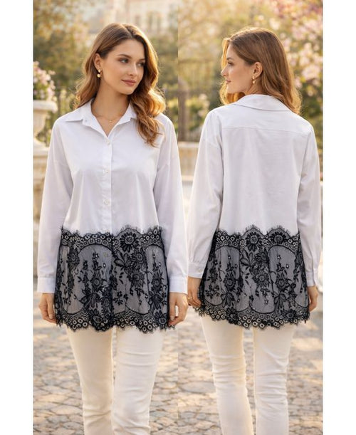 Chemise dentelle