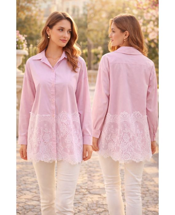Chemise dentelle