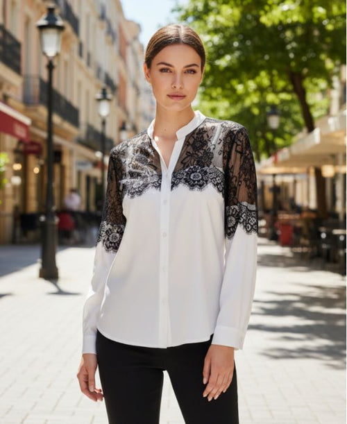 Chemise dentelle