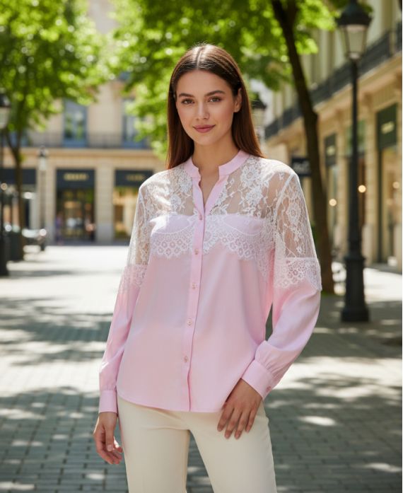 Chemise dentelle