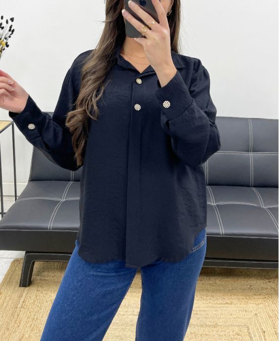 Chemise détails boutons