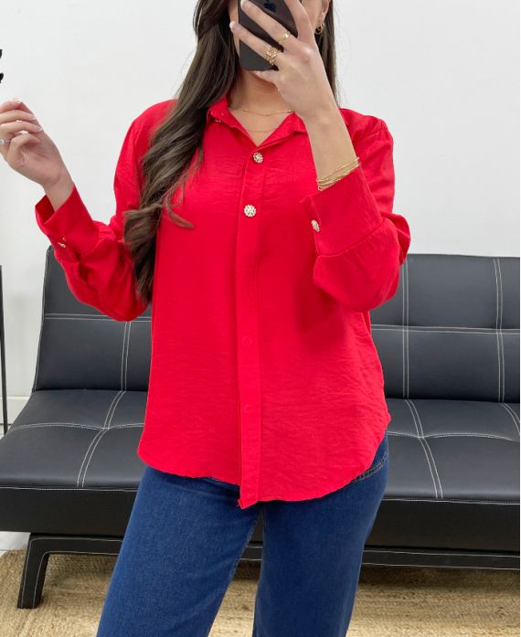 Chemise détails boutons