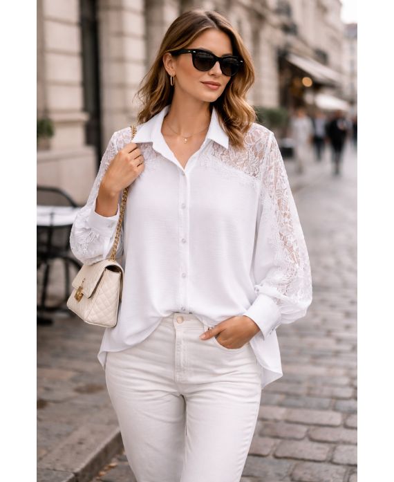 Chemise dentelle