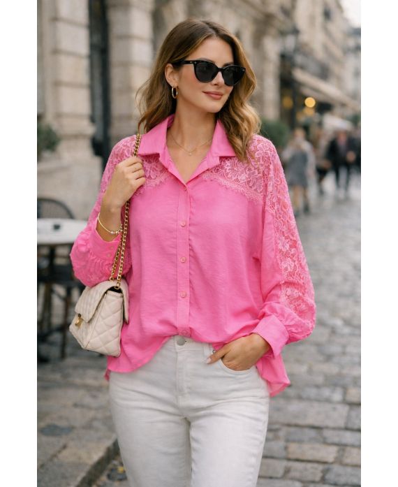 Chemise dentelle