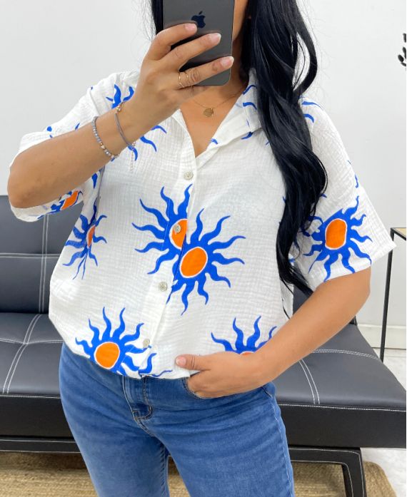 Chemise néon soleil