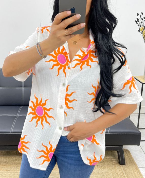 Chemise néon soleil