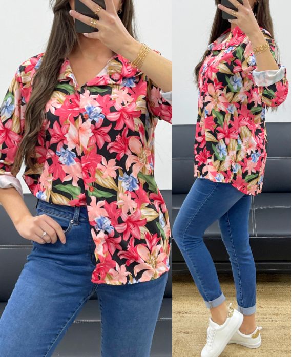 Chemise imprimée