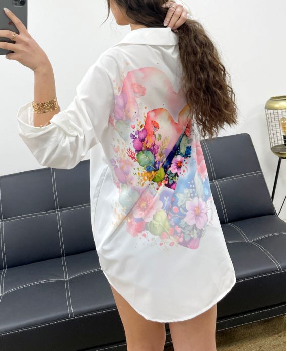 Chemise imprimée