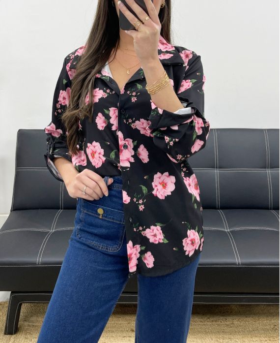 Chemise imprimée