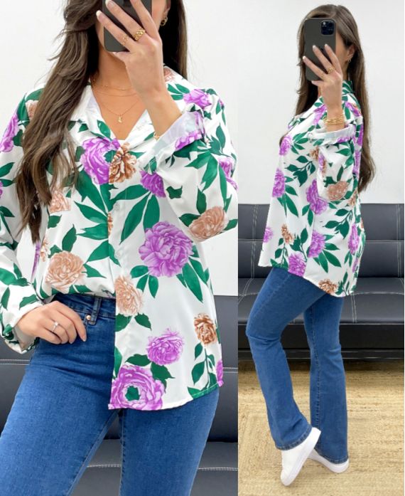 Chemise imprimée