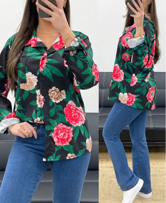 Chemise imprimée