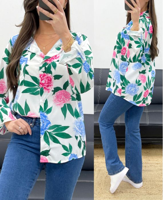 Chemise imprimée