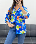 Chemise imprimée poche