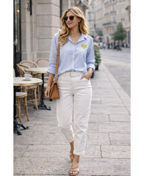 Chemise rayée