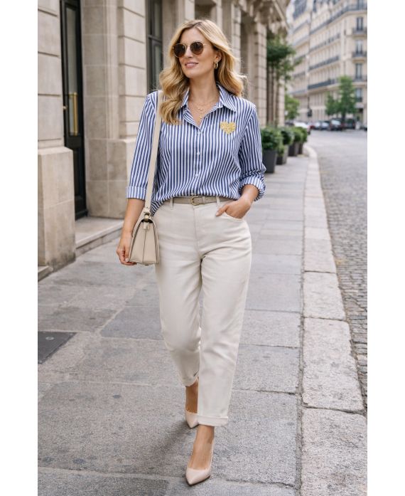 Chemise rayée