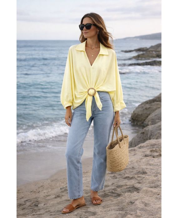 Chemisier boucle ajustable