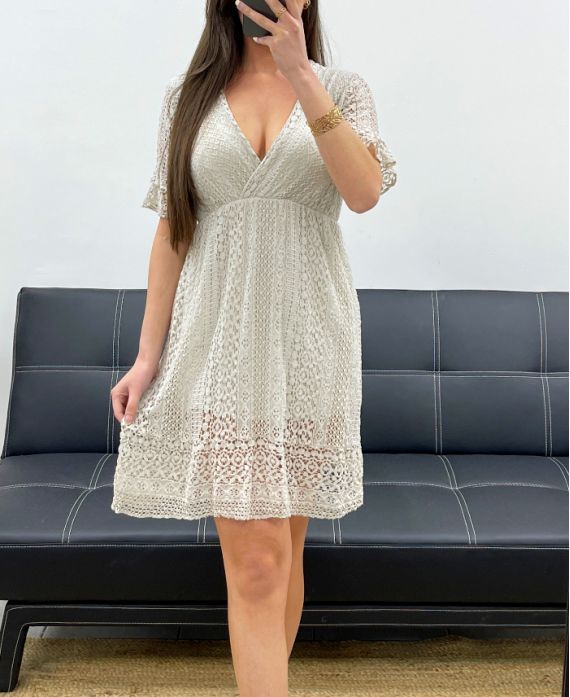 Robe dentelle