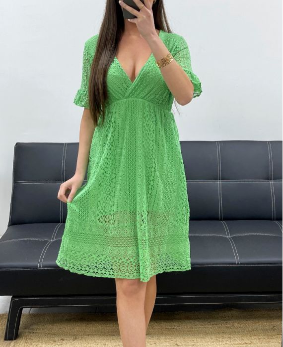 Robe dentelle