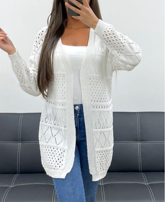 Gilet ajouré