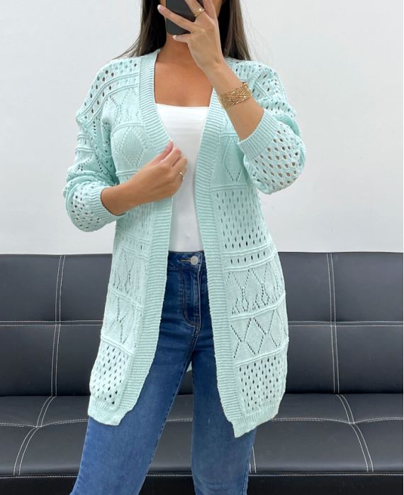 Gilet ajouré
