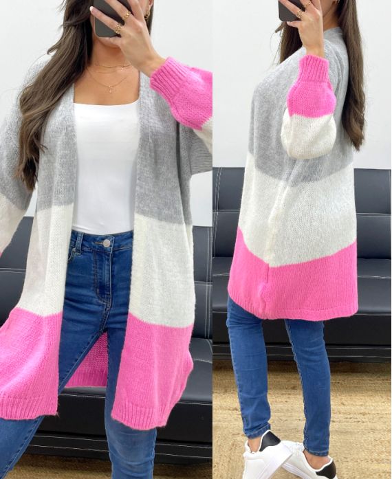 Gilet multicolor