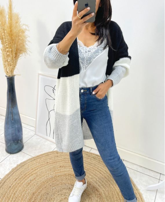 Gilet multicolor
