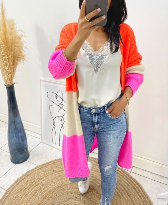 Gilet multicolor
