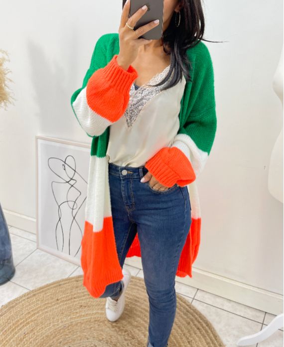 Gilet multicolor