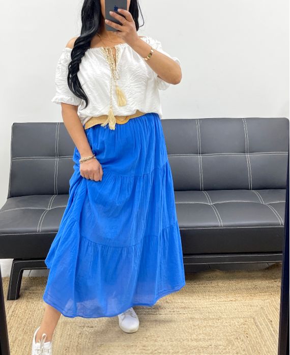 Jupe gipsy + ceinture