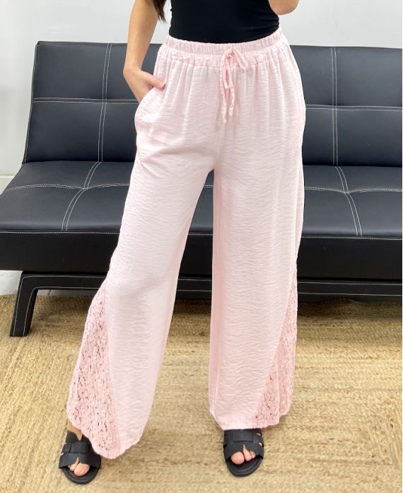 Pantalon base dentelle