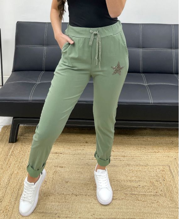 Pantalon étoilé