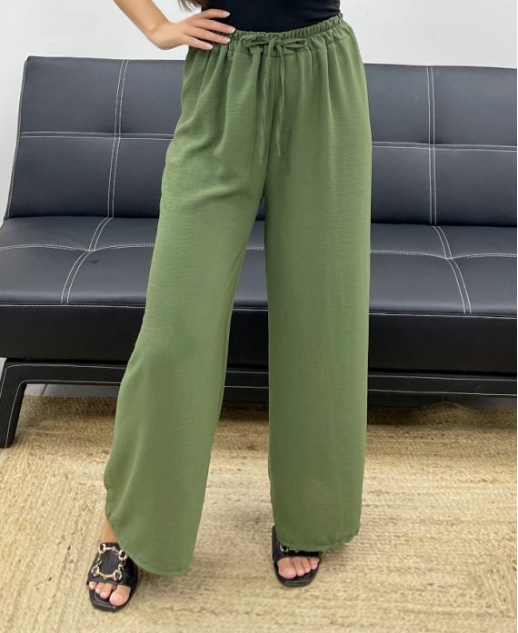 Pantalon fluide large