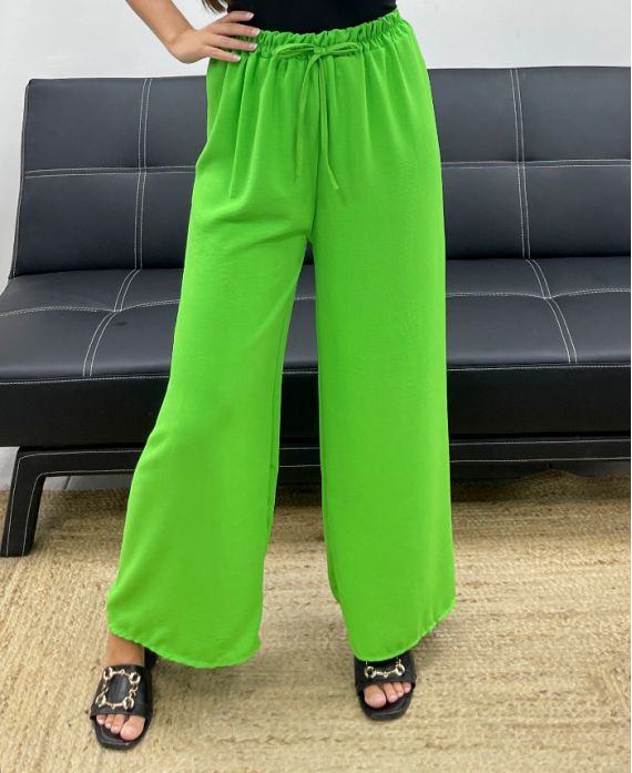 Pantalon fluide large