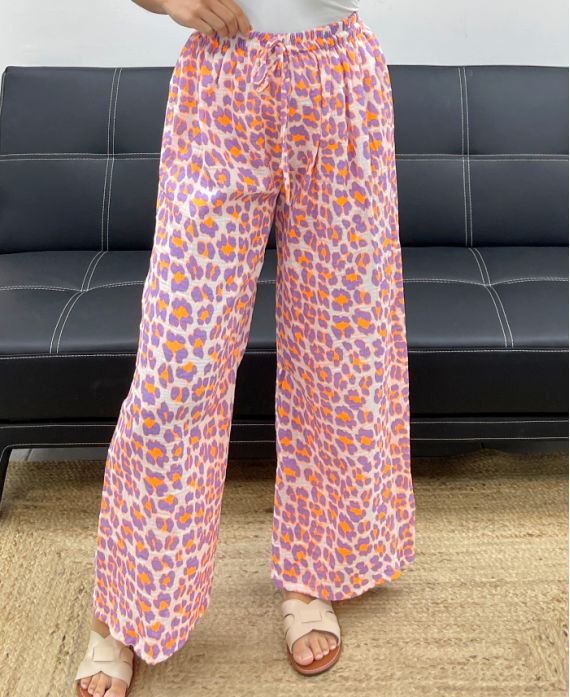 Pantalon léo fluo