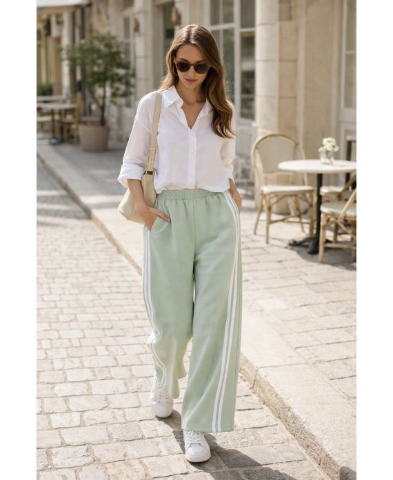 Pantalon 2 bandes