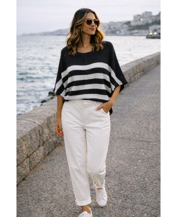 Pull rayures