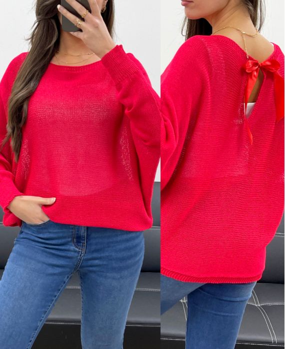 Pull dos noeud ruban