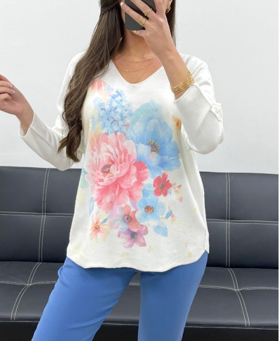 Pull doux sans couture