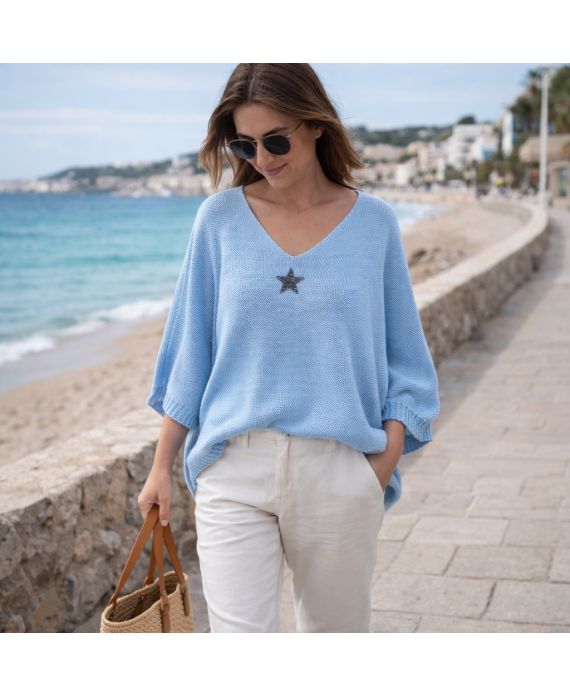 Pull étoile