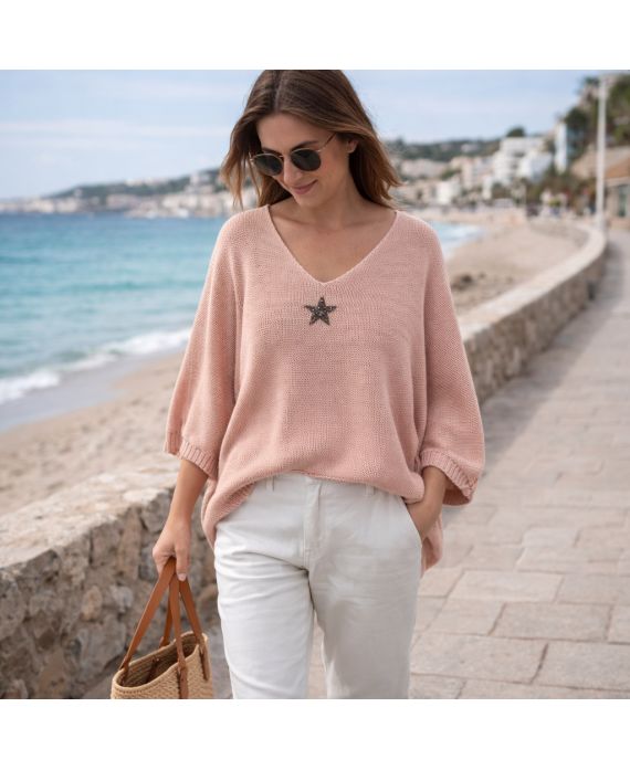 Pull étoile