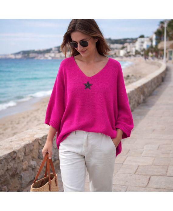 Pull étoile