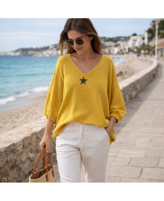 Pull étoile