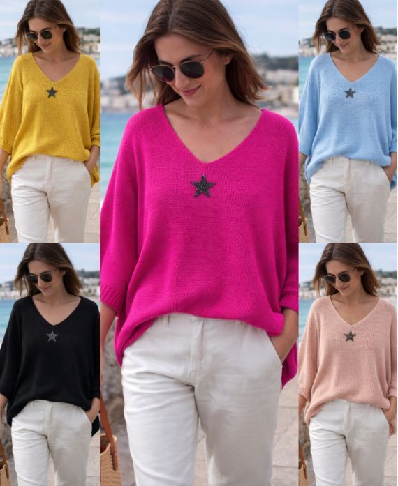 Pull étoile